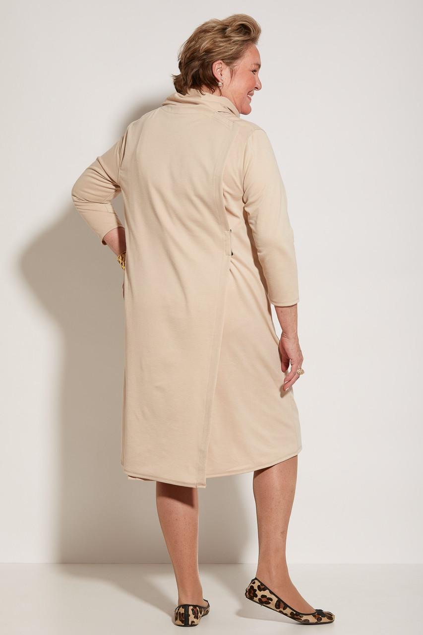 Ovidis 2-4001-19-4 Fashionable Dress, Beige, Meli, Adaptive Clothing, XL