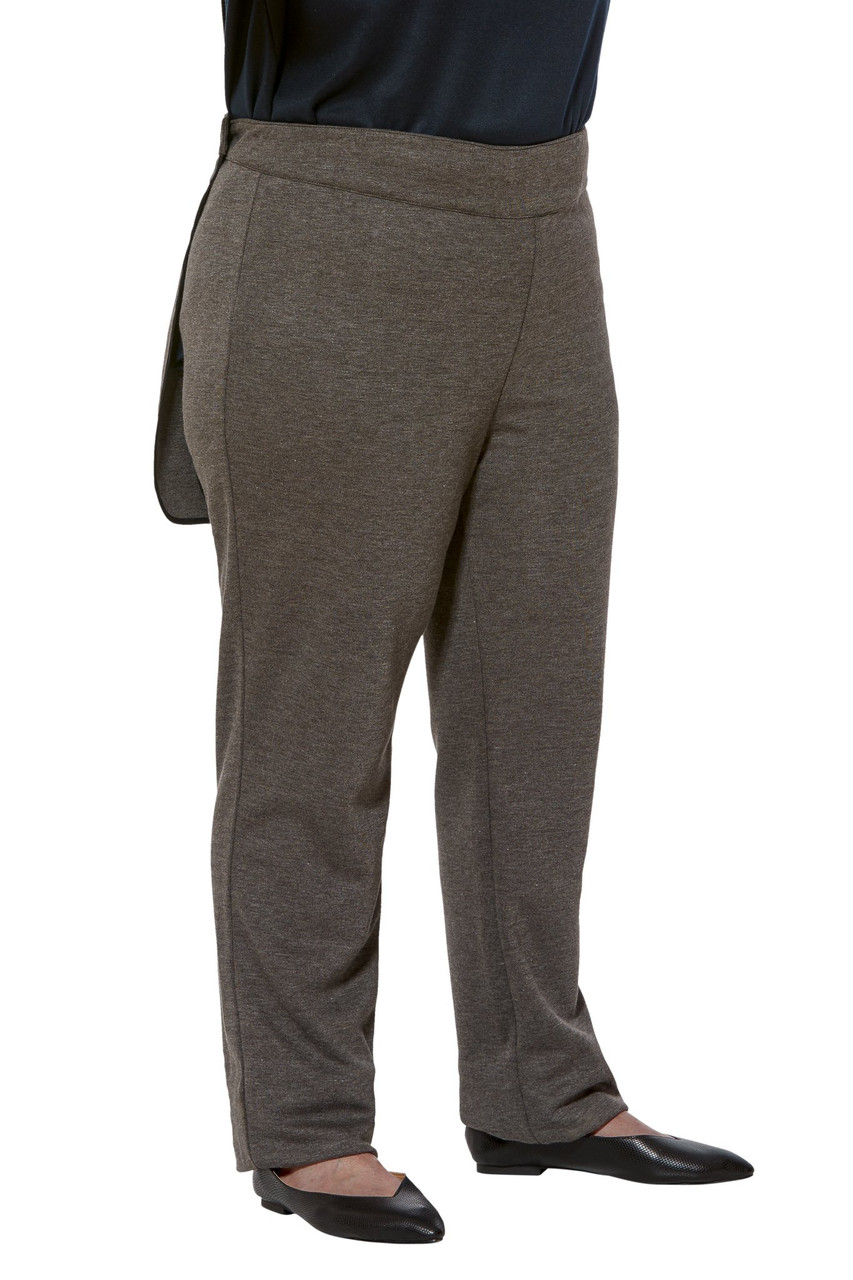 Ovidis 2-6101-91-1 Knit Pants for Women - Grey , Tricotti , Adaptive Clothing , 2XL