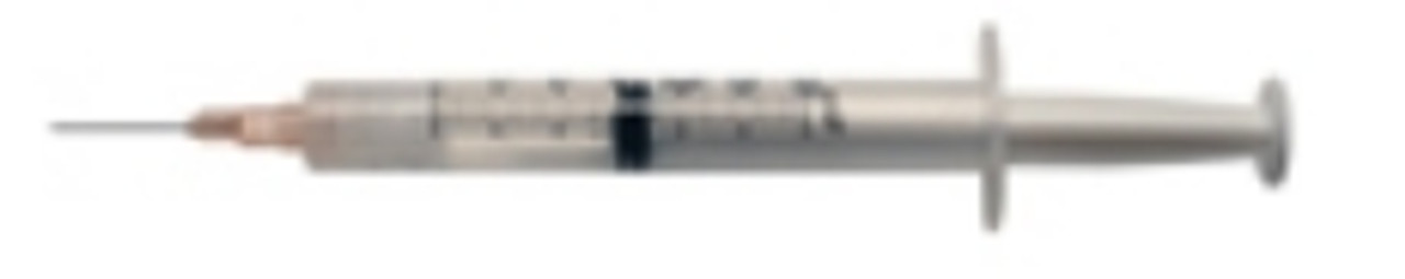 BakSnap RETRACTABLE 1cc TUBERCULIN SAFETY Syringe 25 G x 16mm (0.625") 100/bx DRX97001621 (97001621)