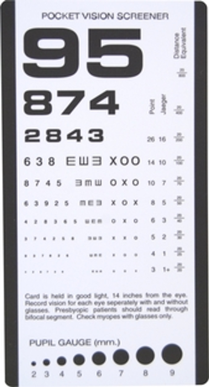 AMG 116-820 Pocket Vision Screener