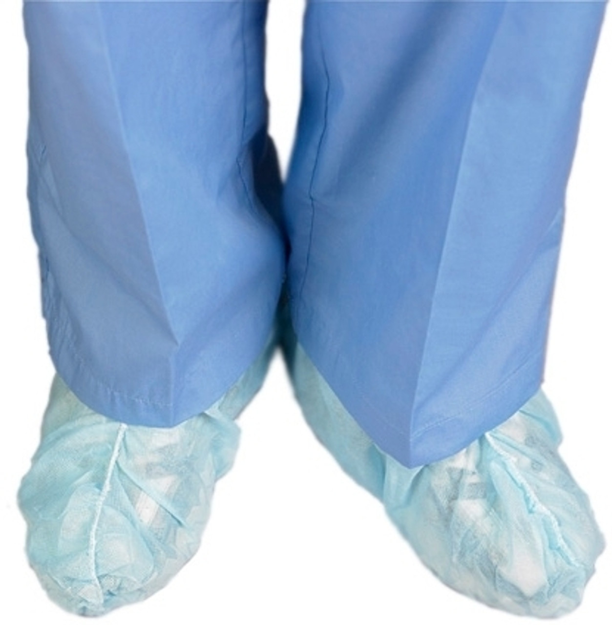 COVER SHOE ANTI-SKID IMPERVIOUS/ POLYSPUN UNIV BLUE N/S BULK CA/500 (PM4-302)