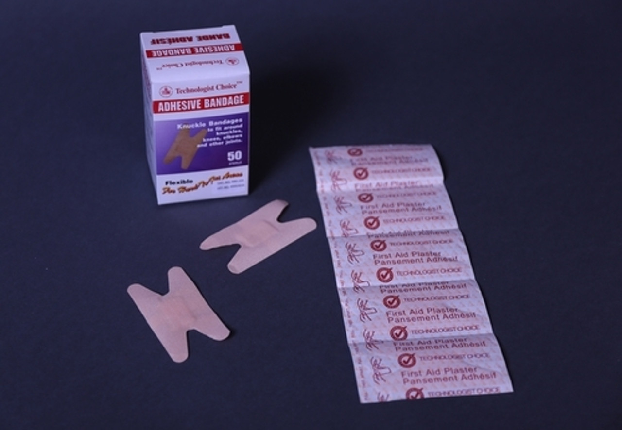 DRS-225 DRESSING ADHESIVE FABRIC KNUCKLE 3 x 1.5in STERILE BX/50