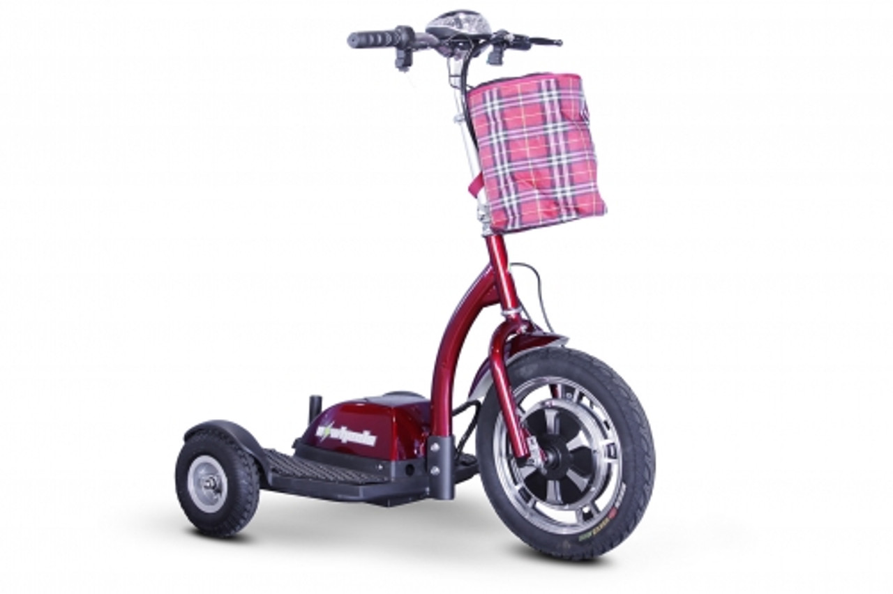 eWheels EW-18 Stand-N-Ride Recreational Scooter, Red