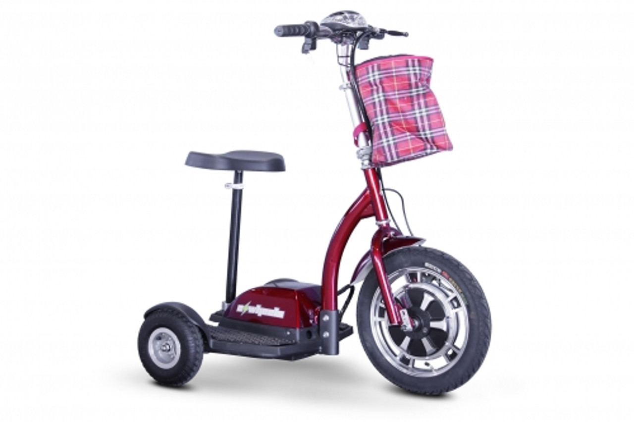 eWheels EW-18 Stand-N-Ride Recreational Scooter, Red