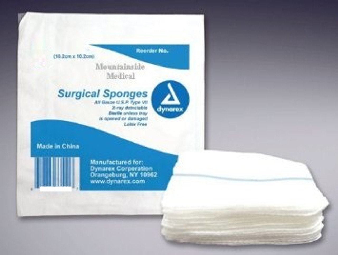 AMD B3008 SPONGE GAUZE 8 x 4in 8-PLY N/S CA/10 x 200s