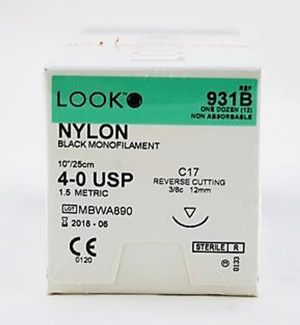 Look™ 931B Nylon Suture