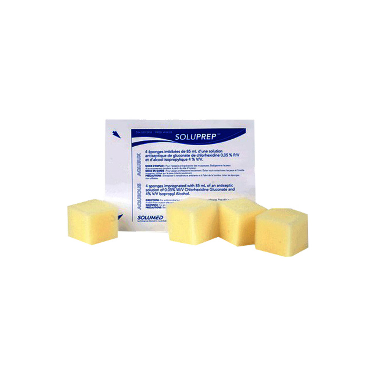 SPONGE PREP MINIPREP 0.05% CHG && CLEAR 2/pk BX/30pk 800-S10008-BX