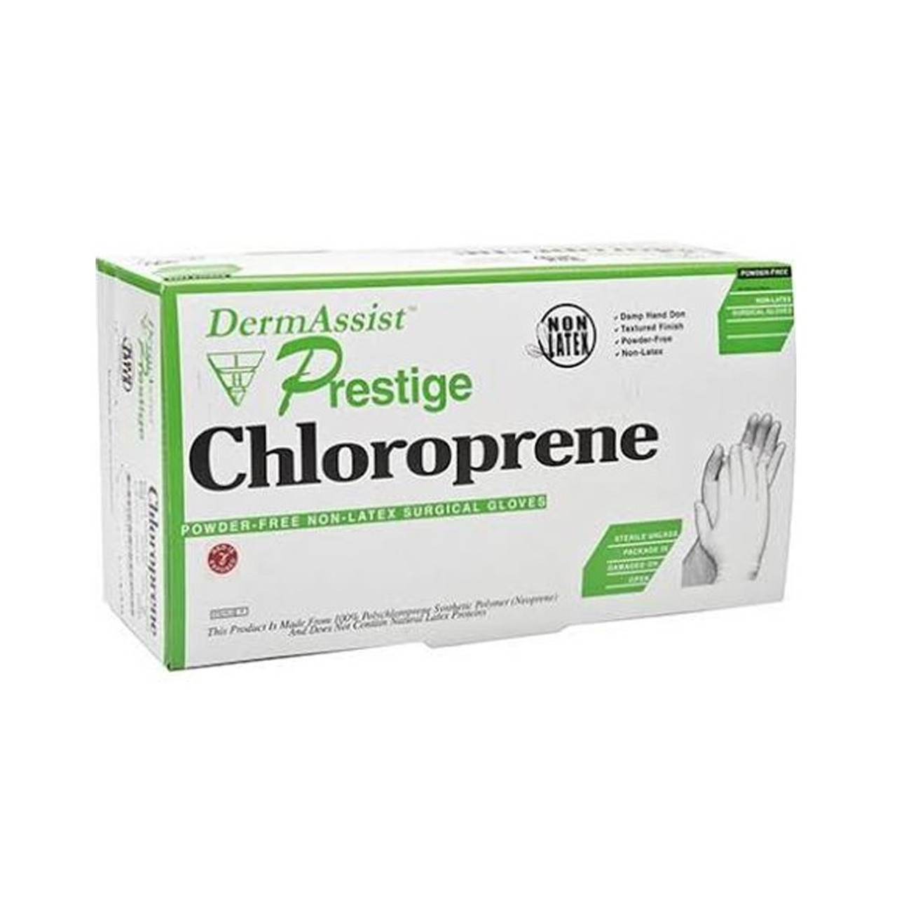 GLOVE SURGEON CHLOROPRENE P/F STER PRESTIGE SZ 6 BX/25pr 563-134600