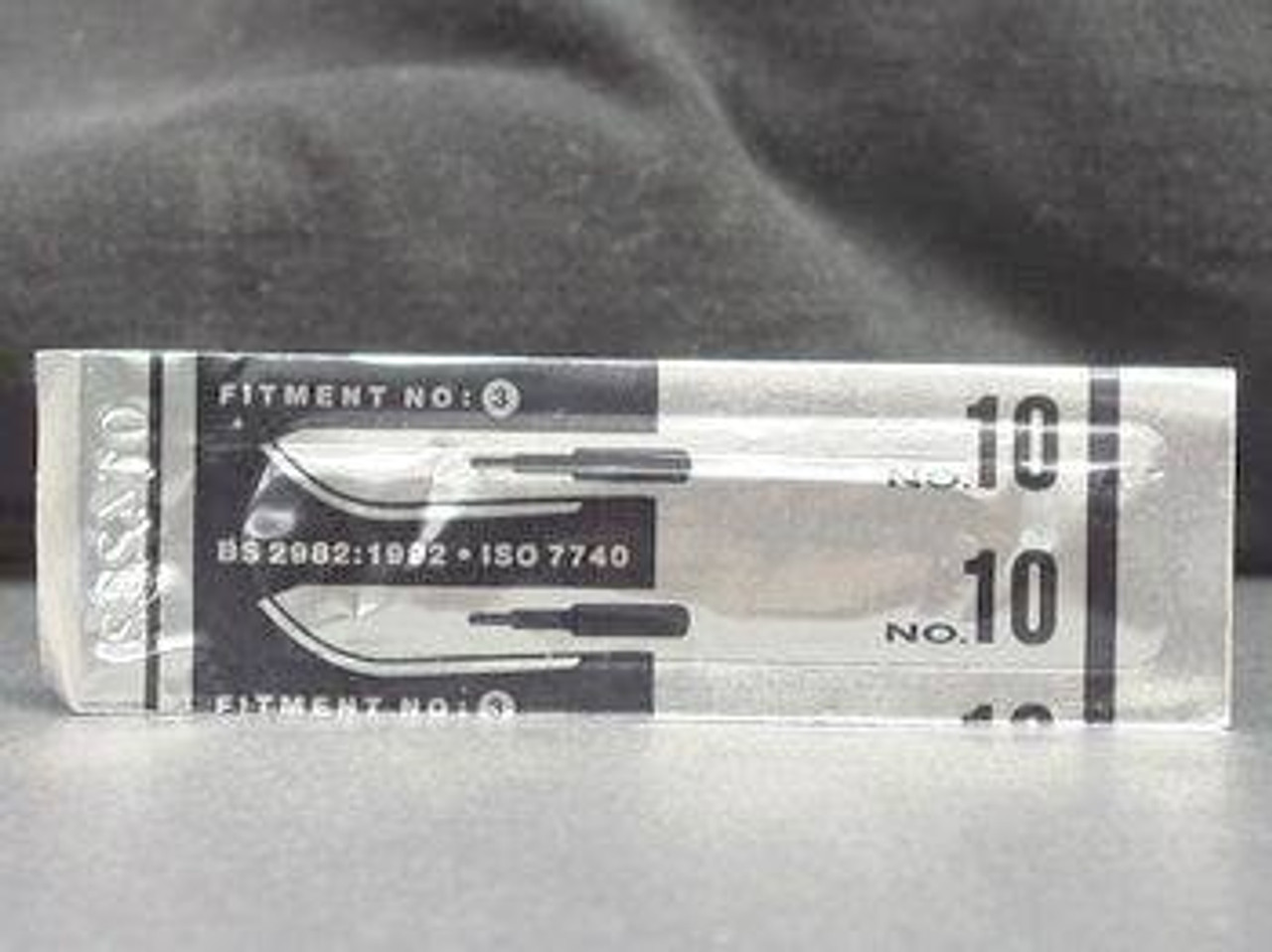560-1010 Sterile Surgical Scalpel Blade Only #10 Stainless Steel (560-1010) 100/bx