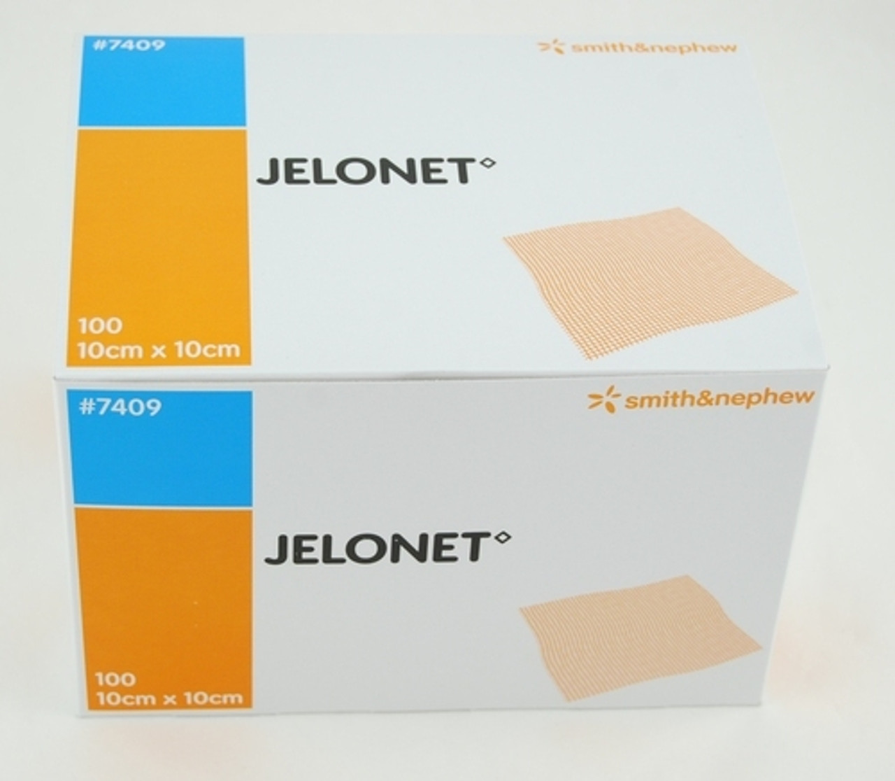 DRESSING JELONET TULLE GRAS 10x10cm LTX FREE IND WRPD BX/100 185-7409