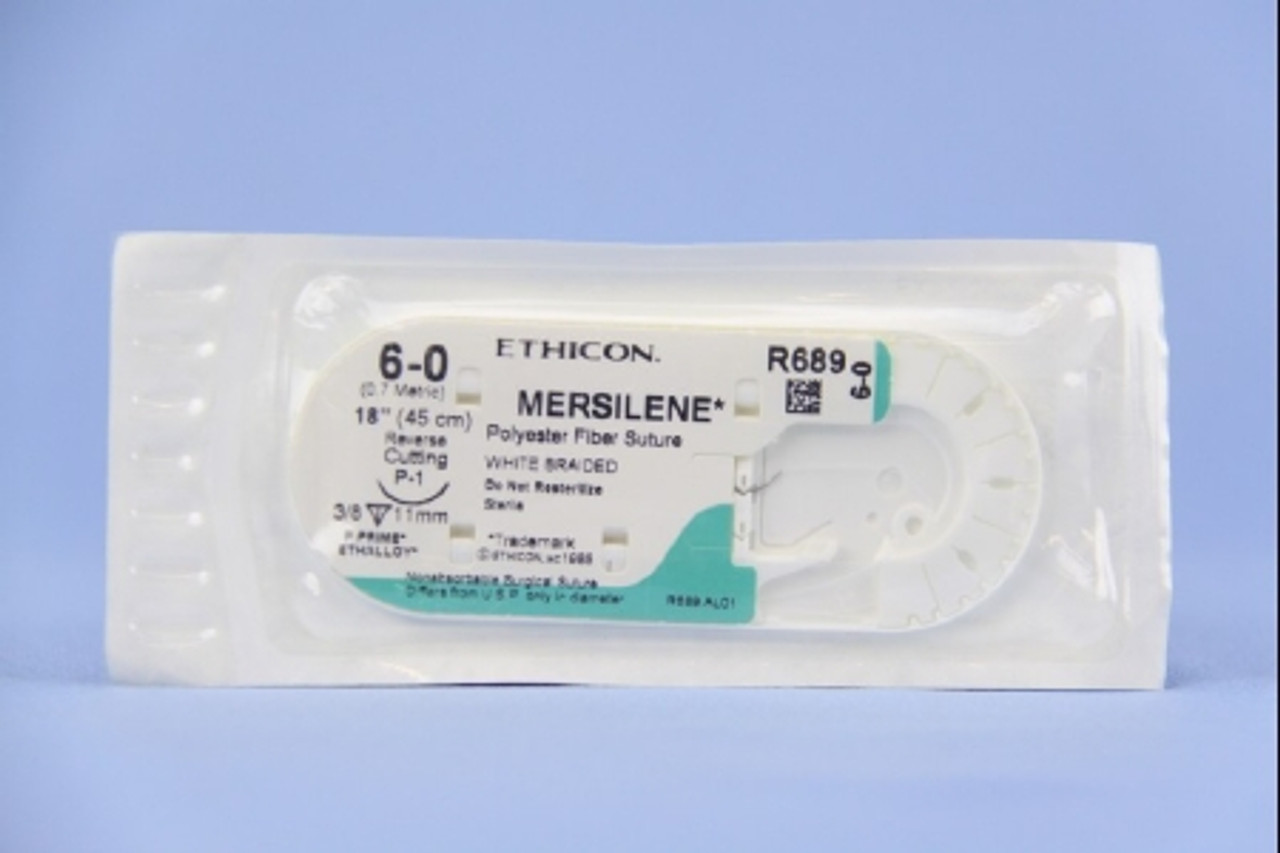 Ethicon-640G SUTURE SILK BRD BLK 5-0 18in P-3 BX/12 (963-1265B)