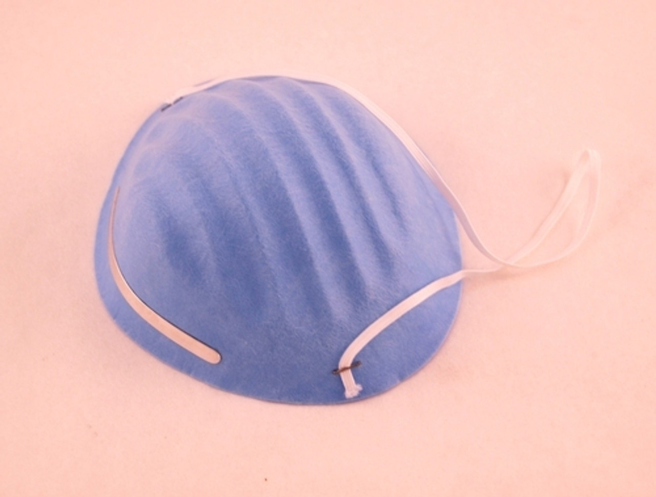 MASK FACE PROCEDURE CONE STYLE && w/ELASTIC STRAP BLUE BX/50 263-PM4-303