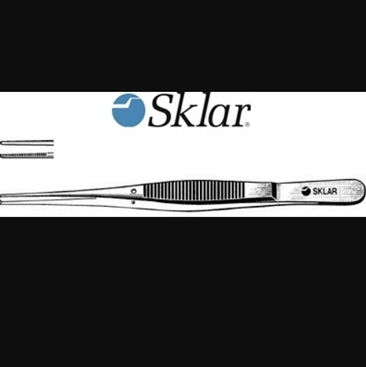 Sklar 444-22-4150 FORCEPS DRESSING SEMKEN 5in NARROW SERR