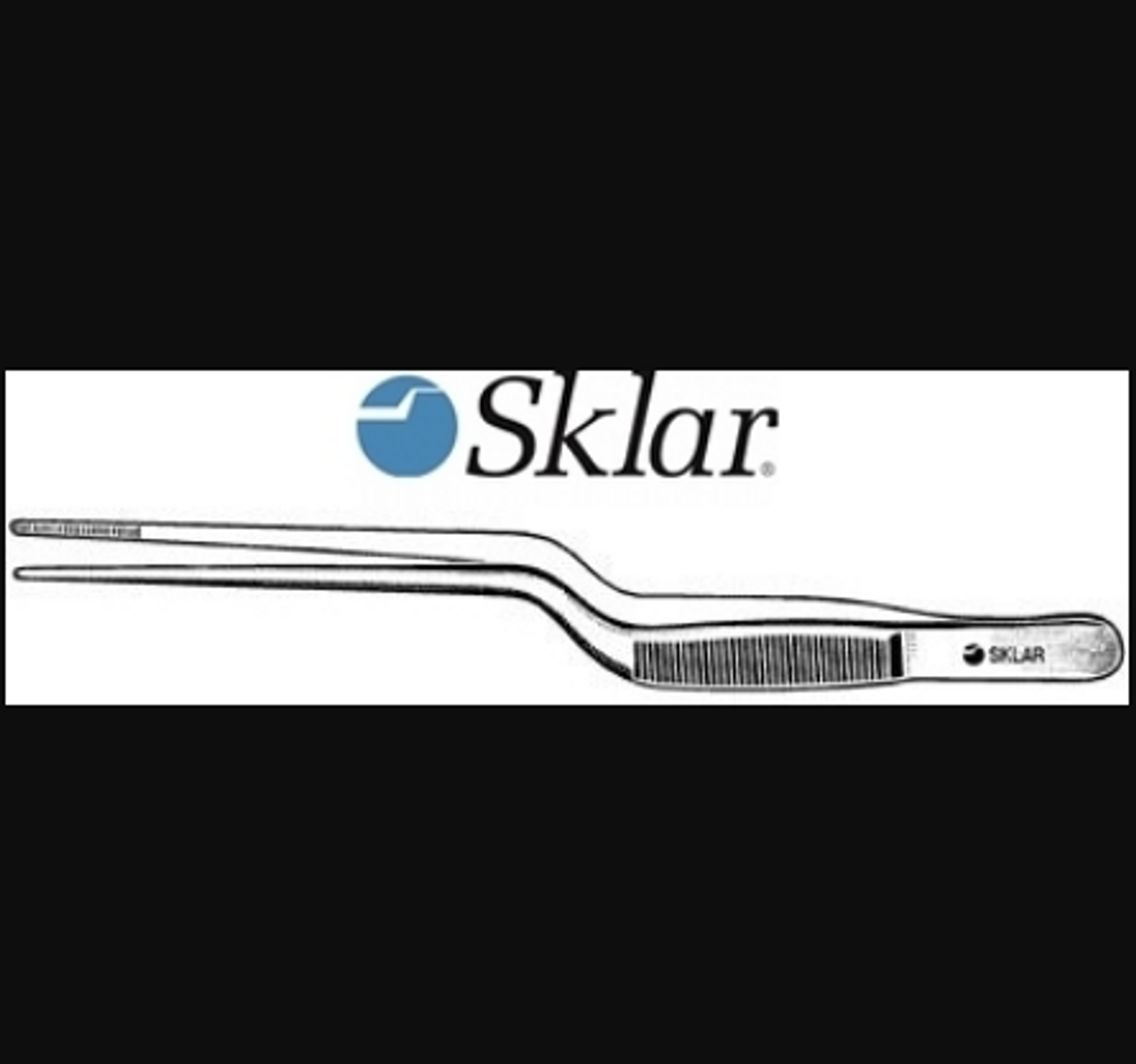 Sklar-510-101 FORCEPS DRESSING 5in SERR NARRW JAW S/S