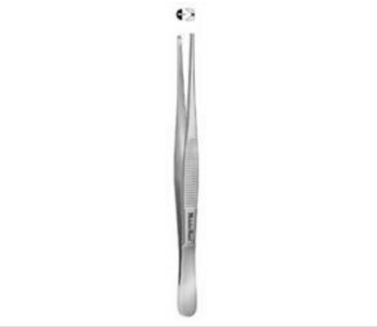 Miltex-MH6-42 FORCEPS TISSUE 5in 1 x 2 TEETH STD STANDARD GRADE