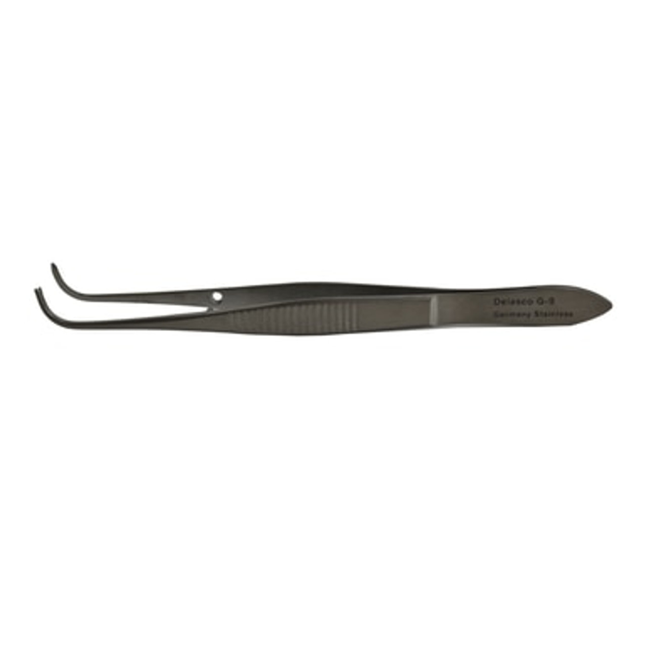 197-M08-0500 FORCEPS TISSUE IRIS 4in STR 1 x 2 TEETH