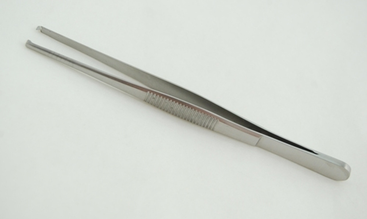 Sklar-95-757 FORCEPS TISSUE 5in 1 x 2 TEETH SURGI OR