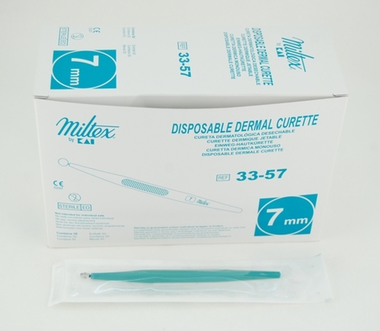 Miltex-33-57 CURETTE DERMAL DISP 7mm STERILE