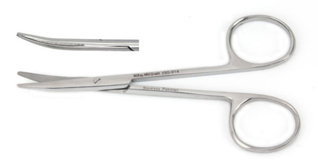 Miltex-V95-314 SCISSORS STRABISMUS 4in CVD MID GRADE