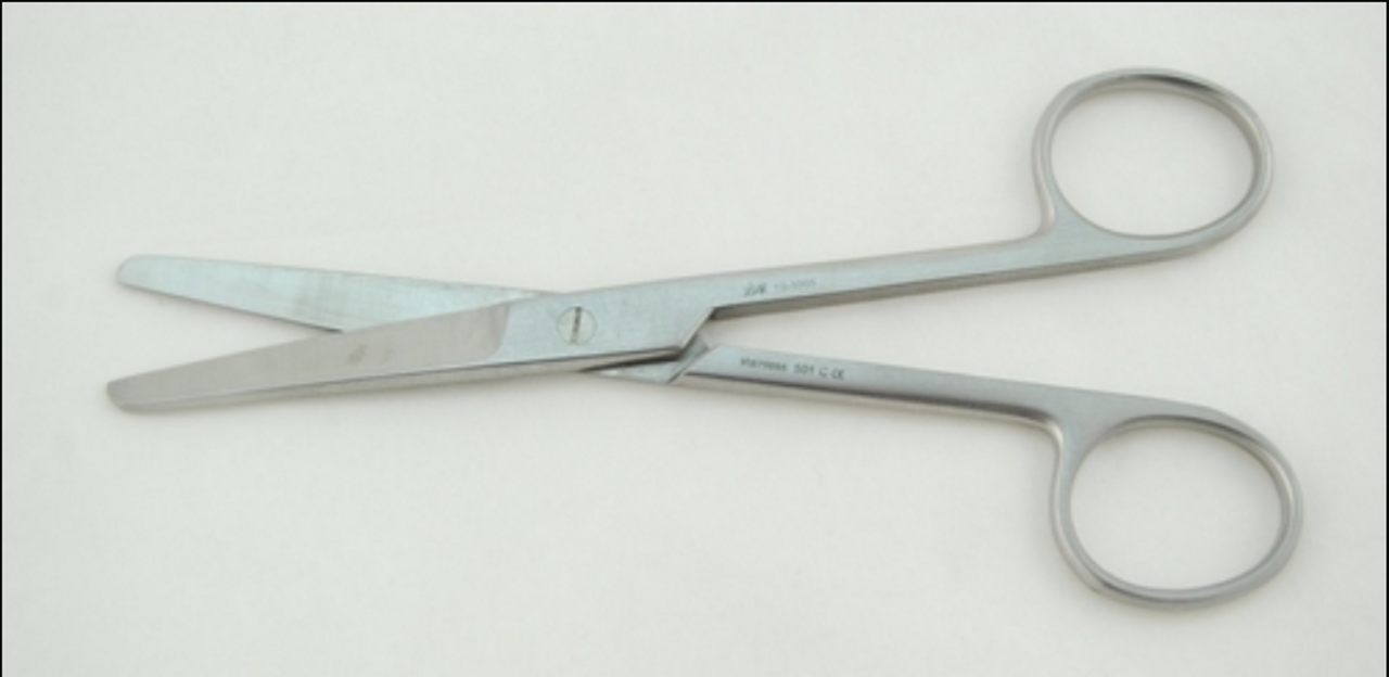 Sklar-15-1055 SCISSORS OPERATING 5.5in STR BL/BL