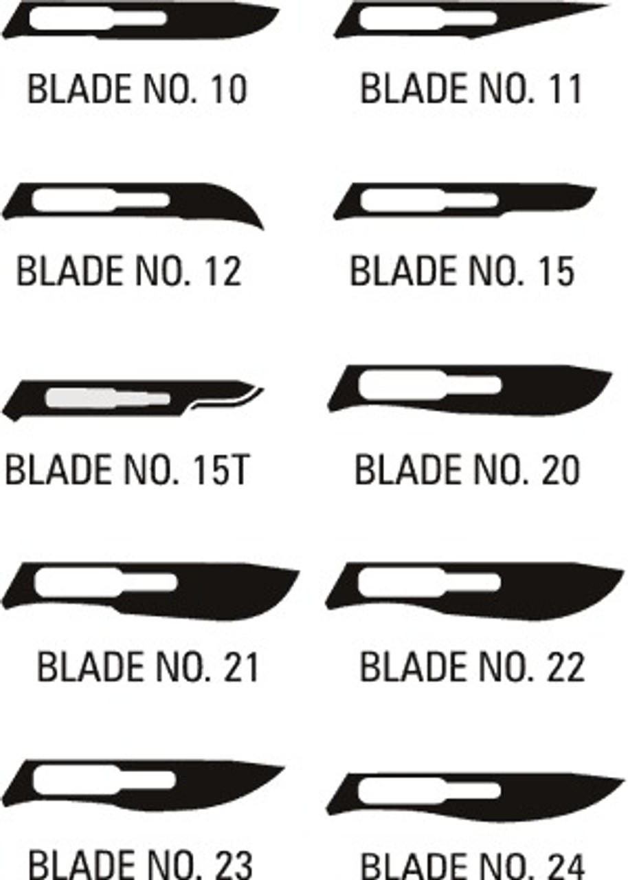 AMG-500-021 BLADE SCALPEL #21 S/S STER BX/100 LANCE BRAND