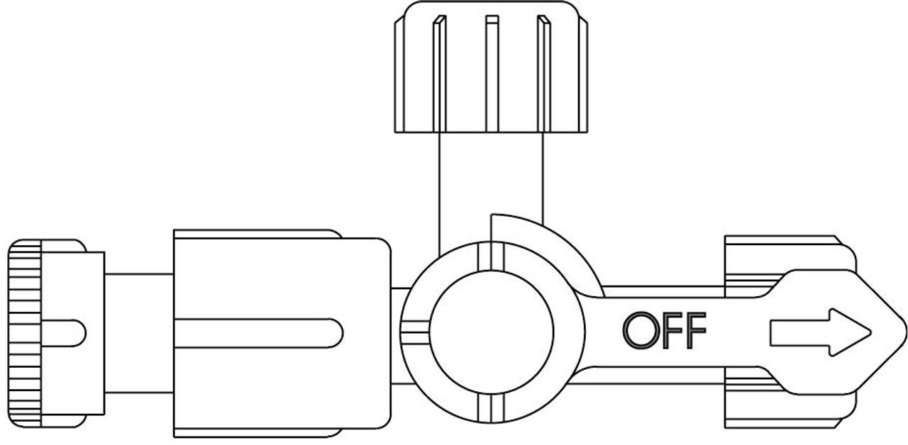 STOPCOCK 3-WAY INTRALOCK TRANSPARENT 179-423840411-X