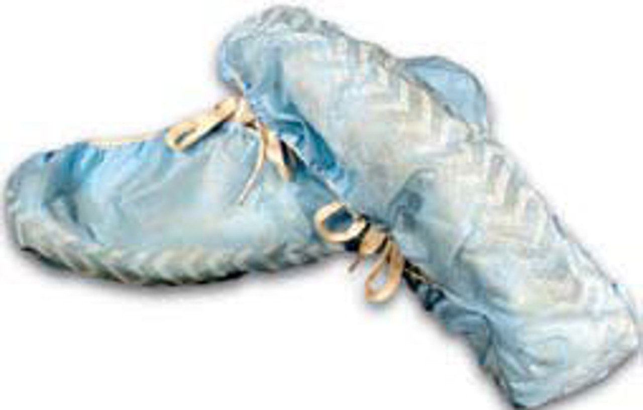 350 COVER SHOE NON-SKID POLYSPUN, Blue, ONE SIZE, CA/3x100 (77-5050)