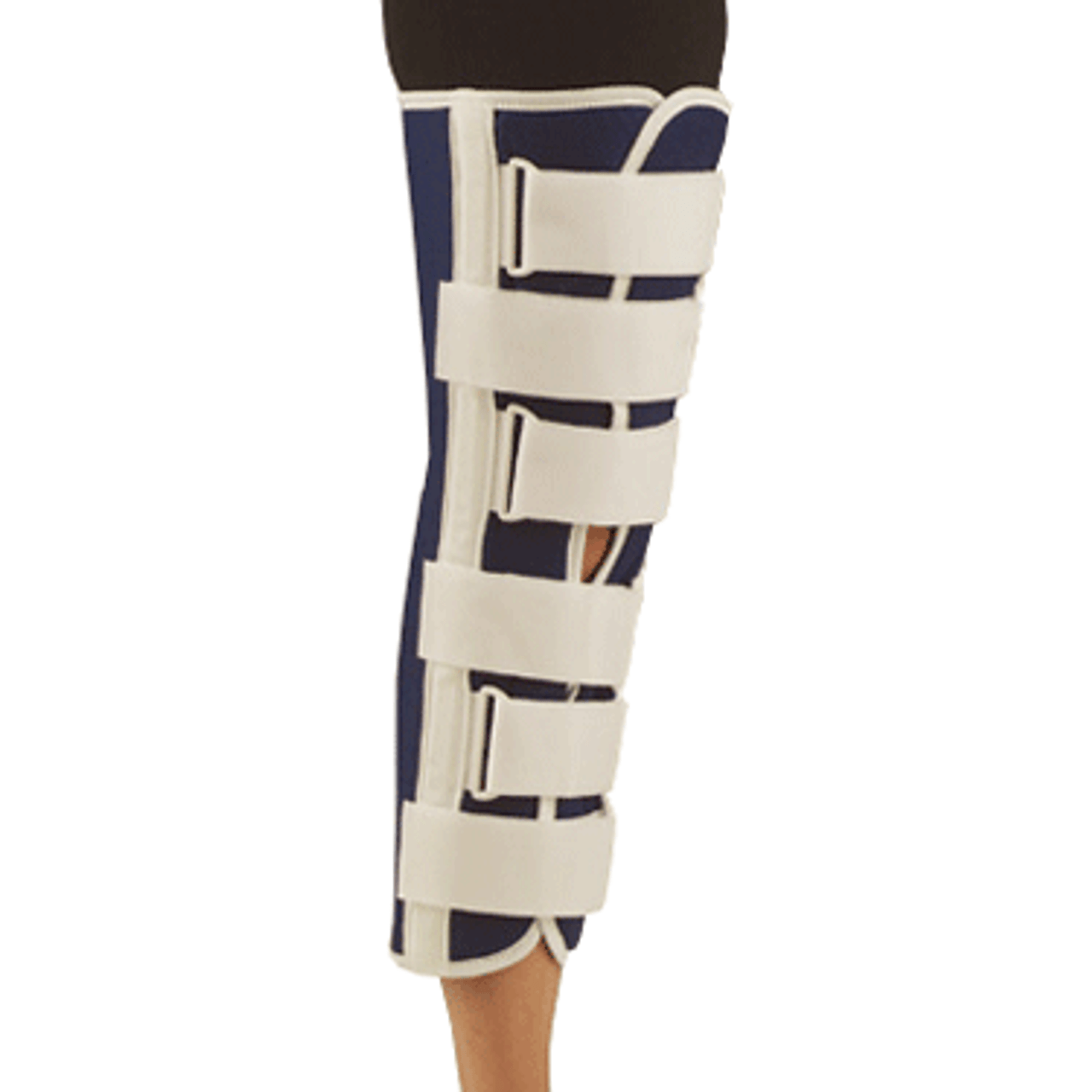 IMMOBILIZER KNEE BLUE CANVAS 22in SMALL 347-1010227