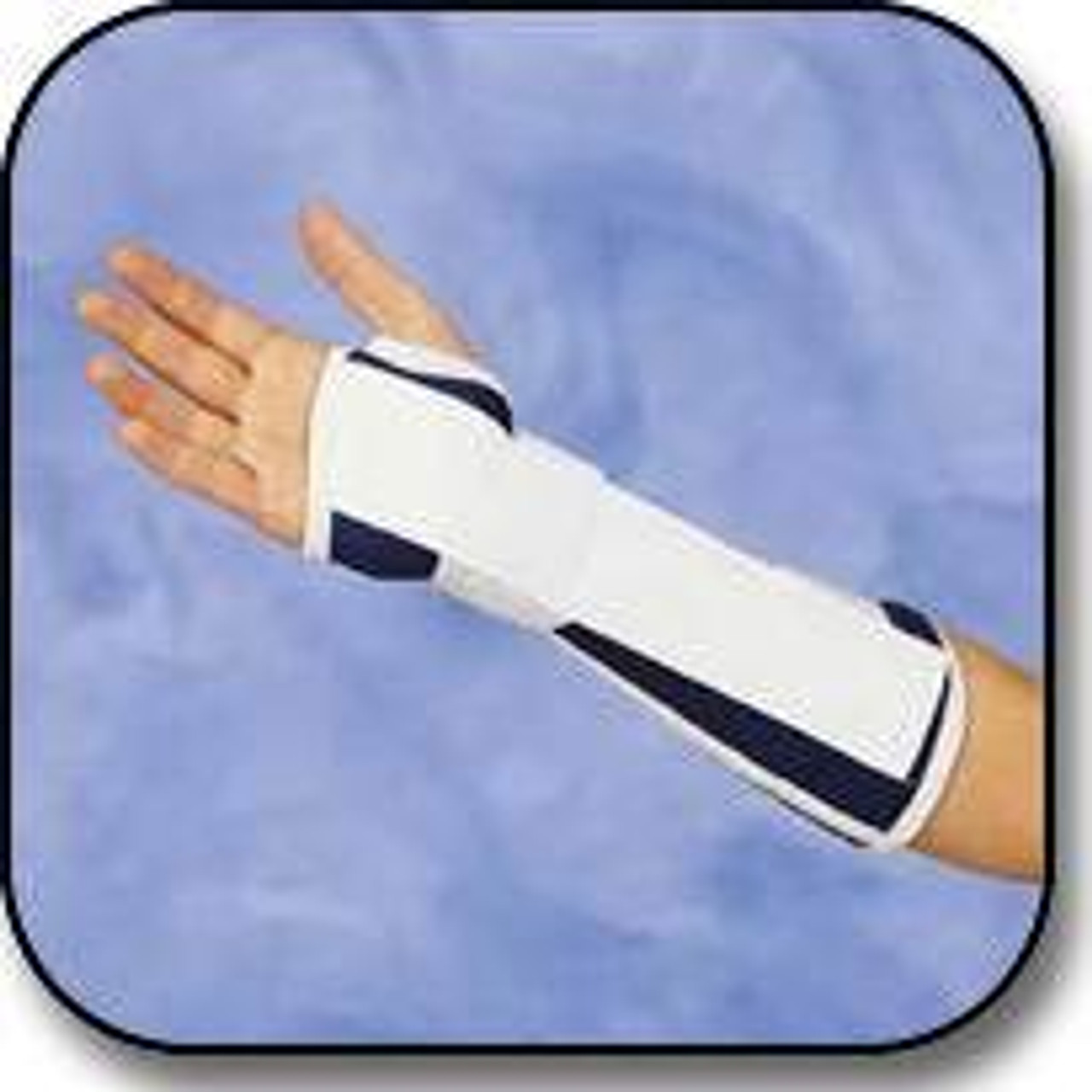 SPLINT WRIST/FOREARM CANVAS 6in RIGHT PAEDIATRIC BLUE 347-1010025