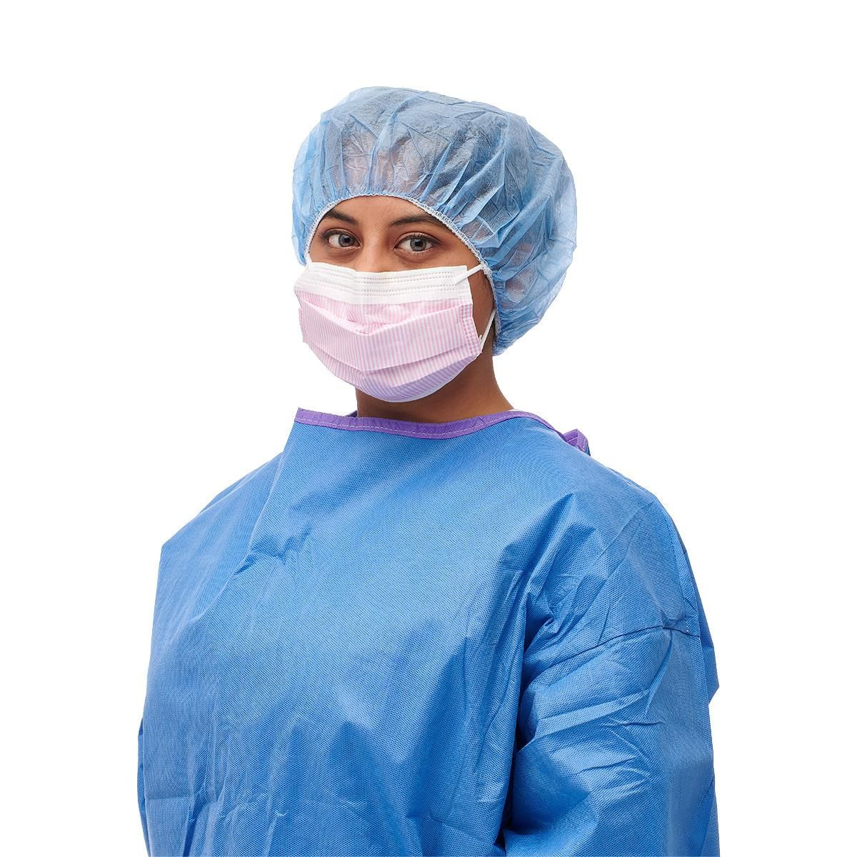 CASE - NON27412EL PROCEDURE FACE MASK FLUID-RESISTANT w/EARLOOPS L/F CA/300 053-NON27412EL