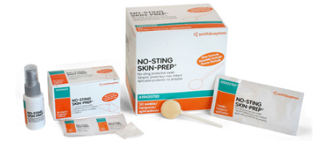 WIPE SKIN-PREP NO-STING PROTECTIVE ALCOHOL FREE CA/20 x 50s 185-59420600