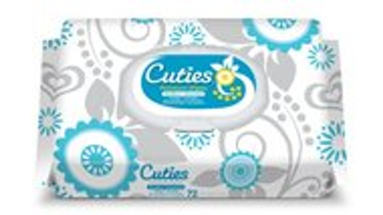 WIPE BABY CUTIES QUILTED UNSCENTED && SENSITIVE PK/72 740-CR-16413/3-PK