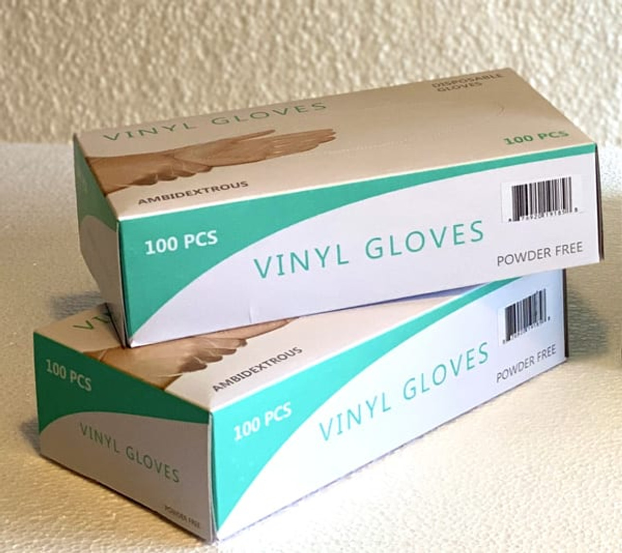 Disposable Vinyl Gloves, Non-Sterile, Powder-Free, Medium, 1000/Case