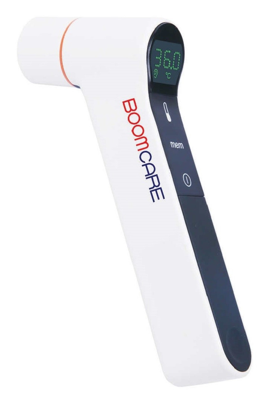 BoomCare PG-IRT1603 3-in-1 Infrared Ear and Forehead Thermometer, Each