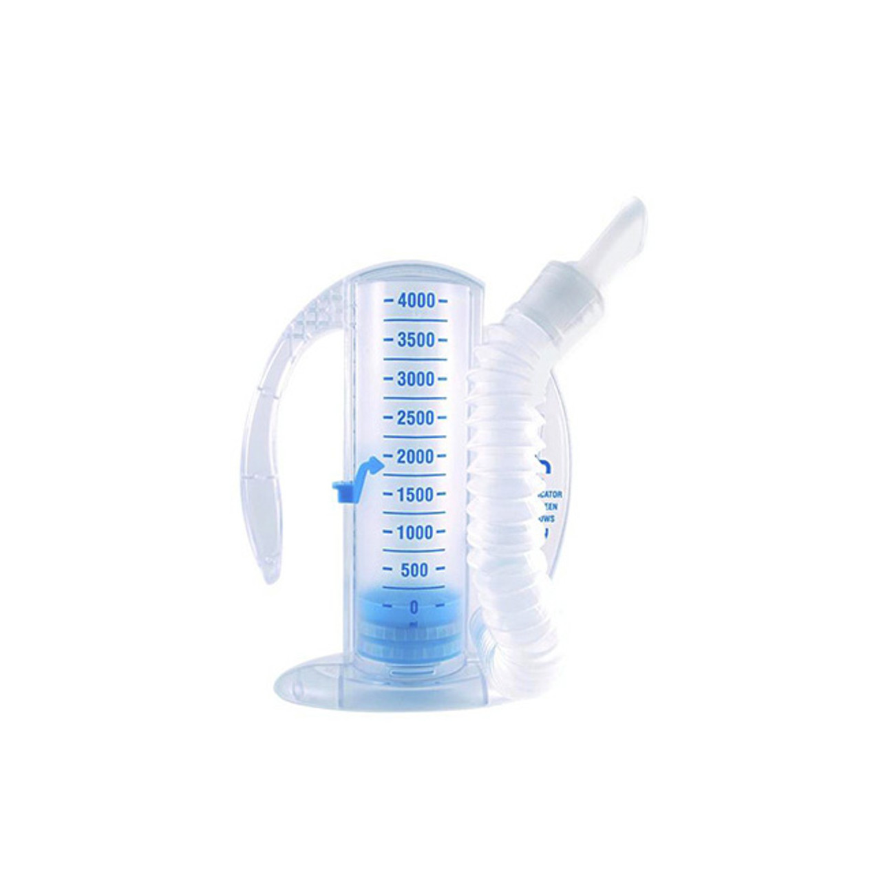 VYAIRE P001903A AIRLIFE VOLUMETRIC INCENTIVE SPIROMETER W/ ONE-WAY VALVE 2500ml FLEXIBLE TUBING W/ MOUTHPIECE HOLDER