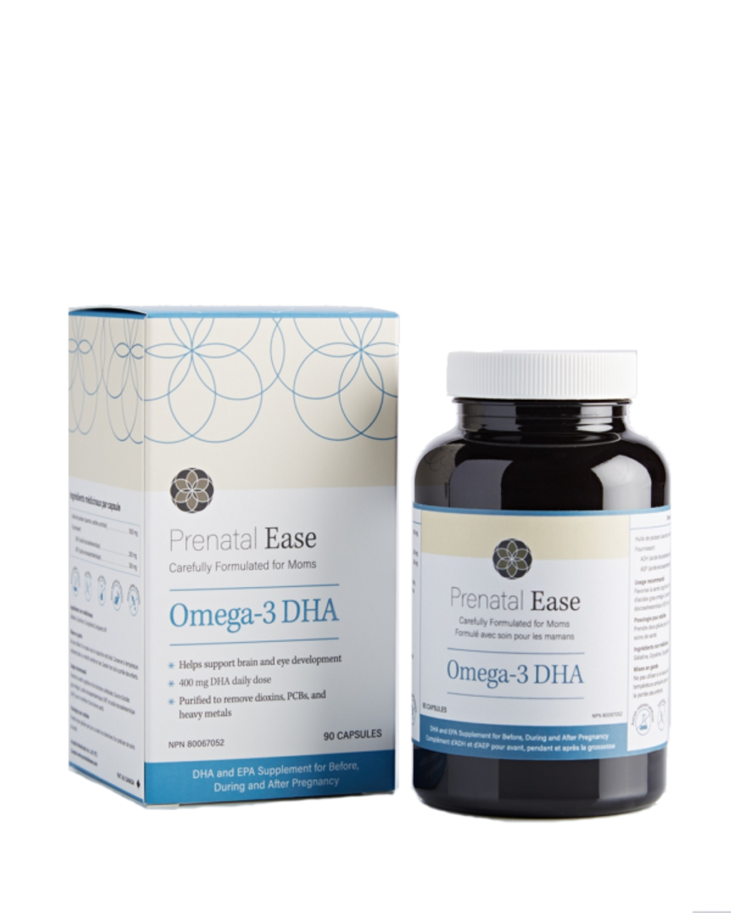 Mother's Choice SUP00DHA01 Prenatal Ease – Omega-3 DHA