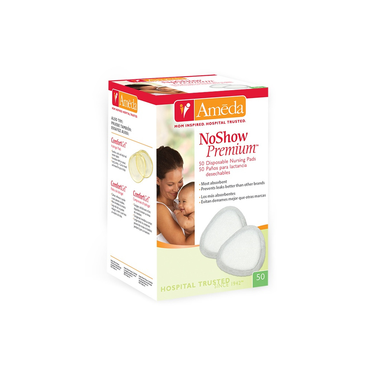 Mother's Choice  17228 NoShow Premium Disposable Nursing Pads (50)