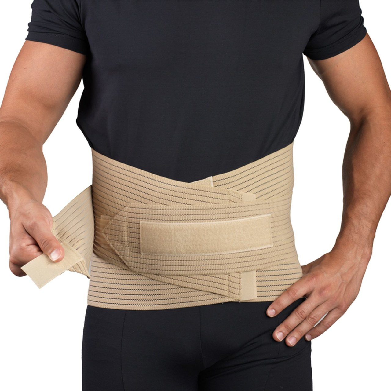 Airway 2893 OTC Lightweight Lumbo-Sacral Support, Abdominal Uplift, Latex-Free, X-Large, Each