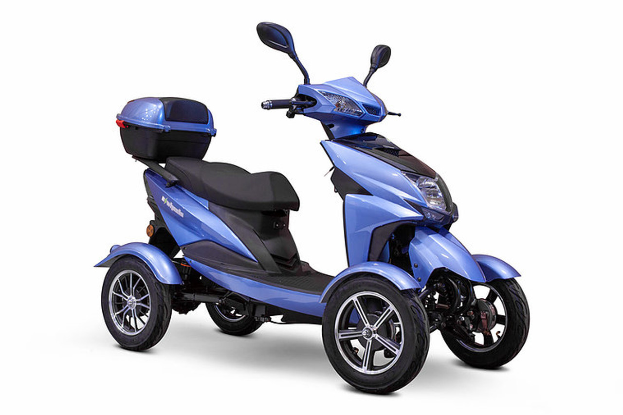 eWheels EW-14 Mobility Scooter, Light Blue