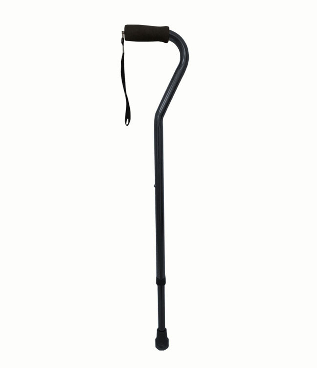 MOBB MHOCBL Offset Cane, Black, Each