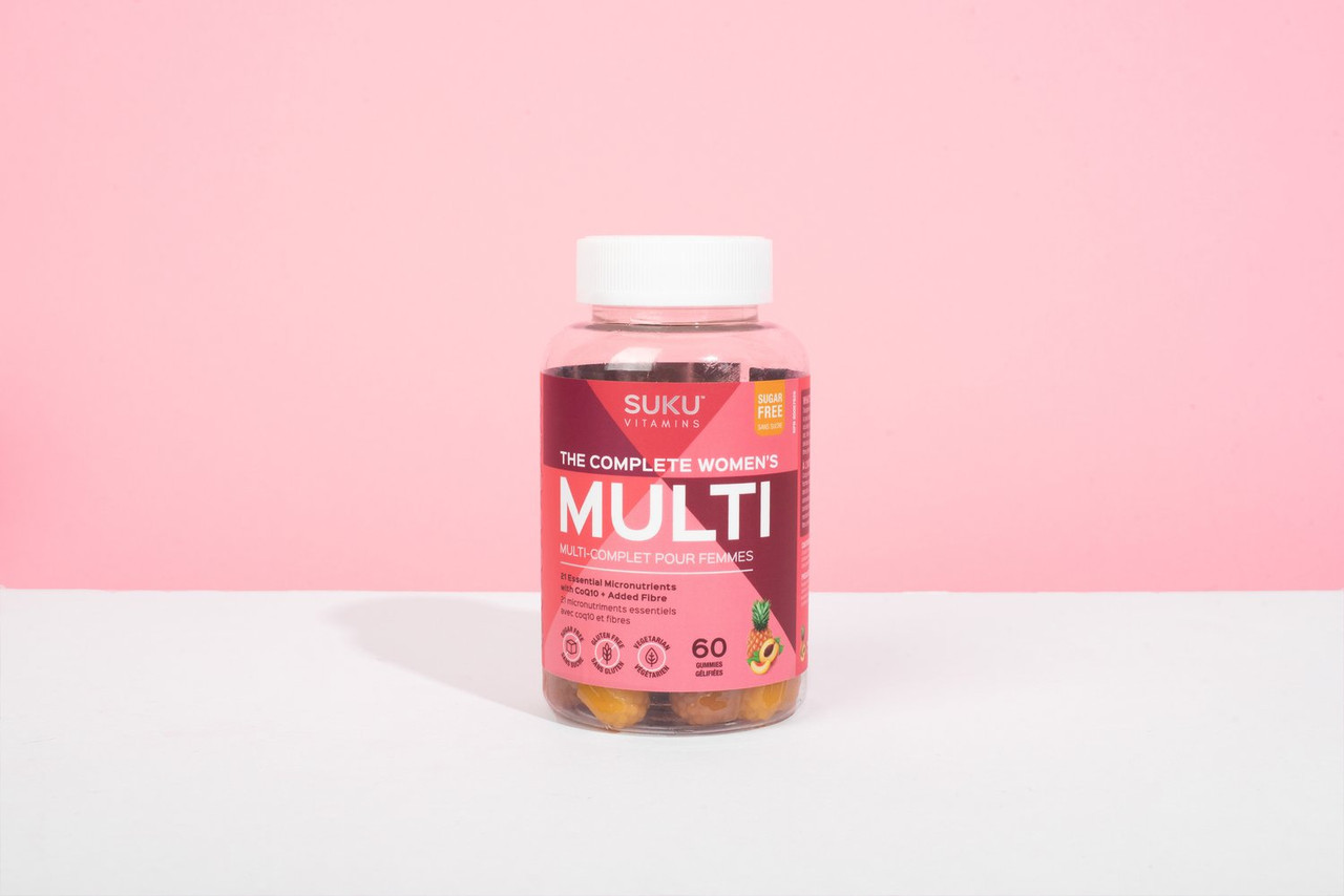 SUKU MULTI VITAMINS THE COMPLETE WOMEN, 60 GUMMIES