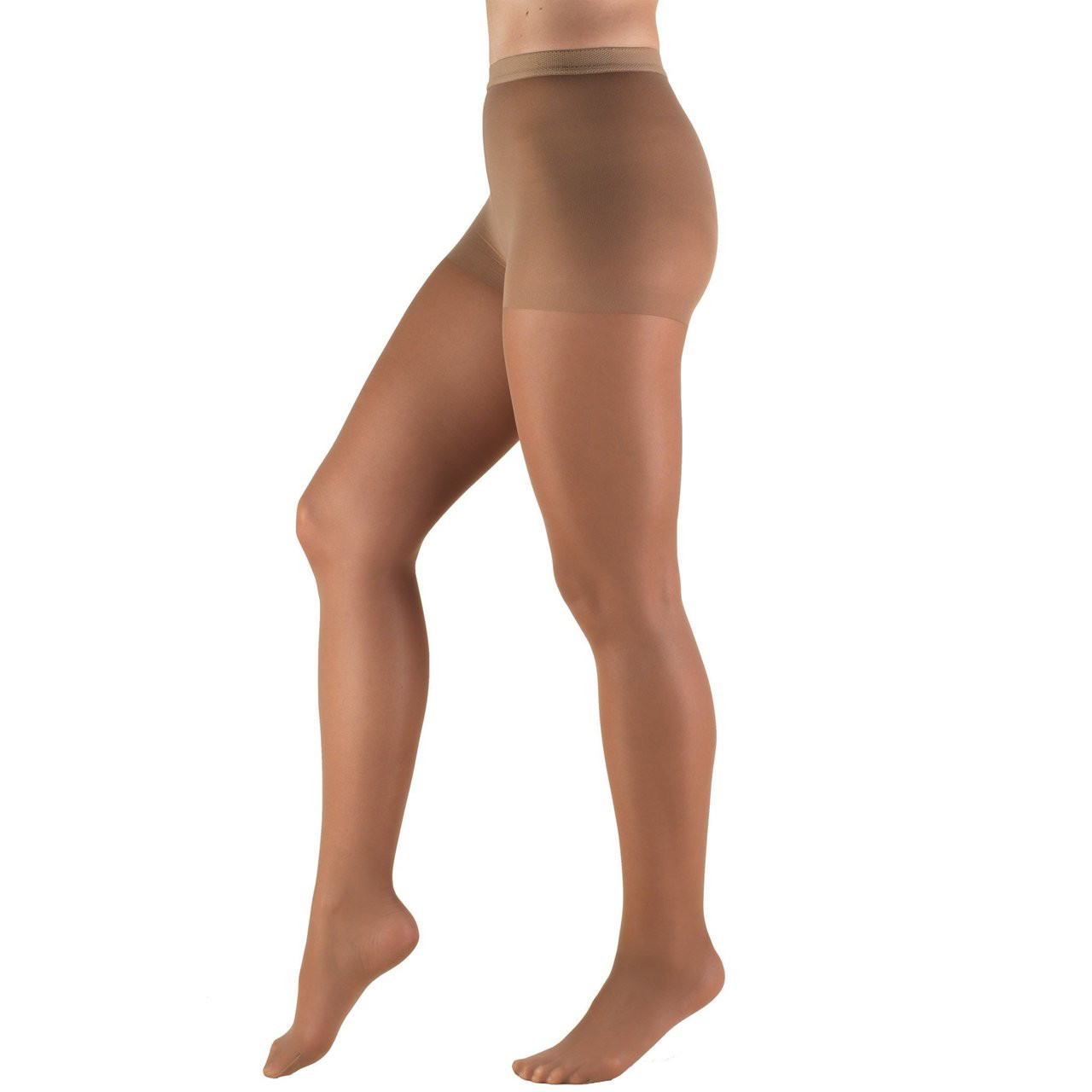 LADIES' SHEER LITES 8-15mmHg Pantyhose, taupe S-M-T-TX-QN-QP (1765TP)