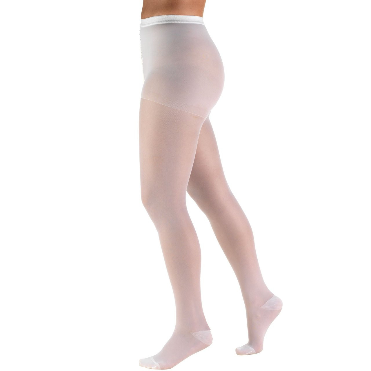 LADIES' SHEER LITES 15-20mmHg Pantyhose, white S-M-T-XT-Q-QP (1775WH)