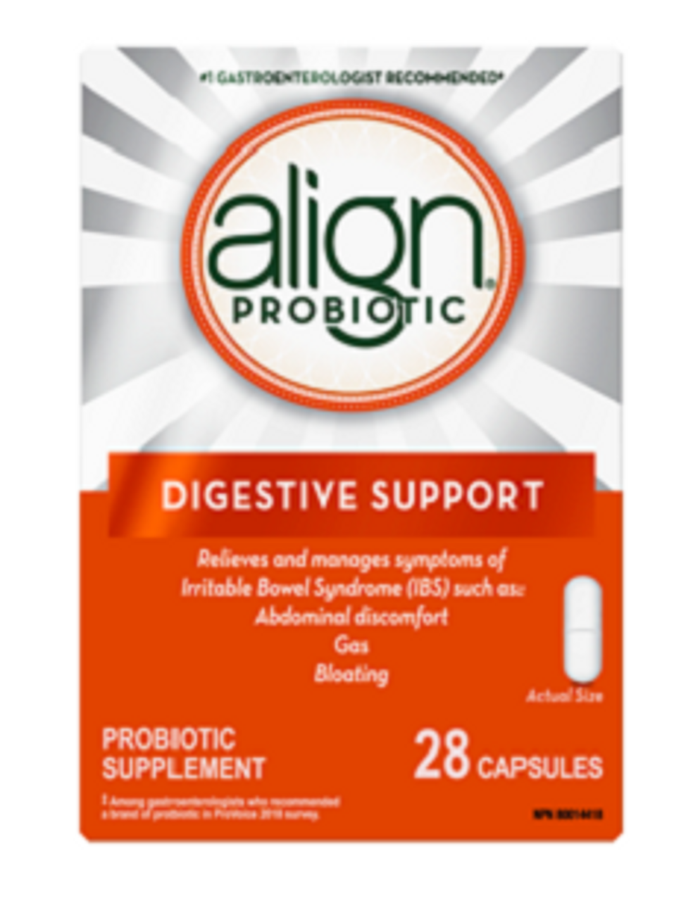 P&G 7407 ALIGN PROBIOTIC SUPPLEMENT TB 28 TABLETS