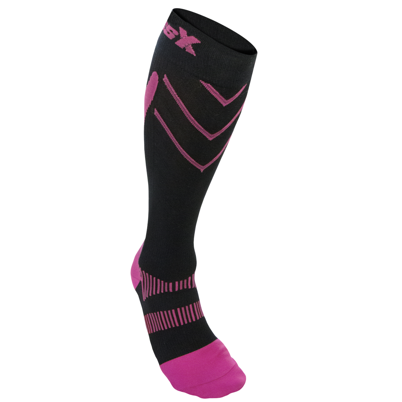 CSX X220 Compression SPORTS Socks - NEW! CSX socks, 20-30mmHg 3 Colours: Red, Pink, Silver XS-S-M-L-XL