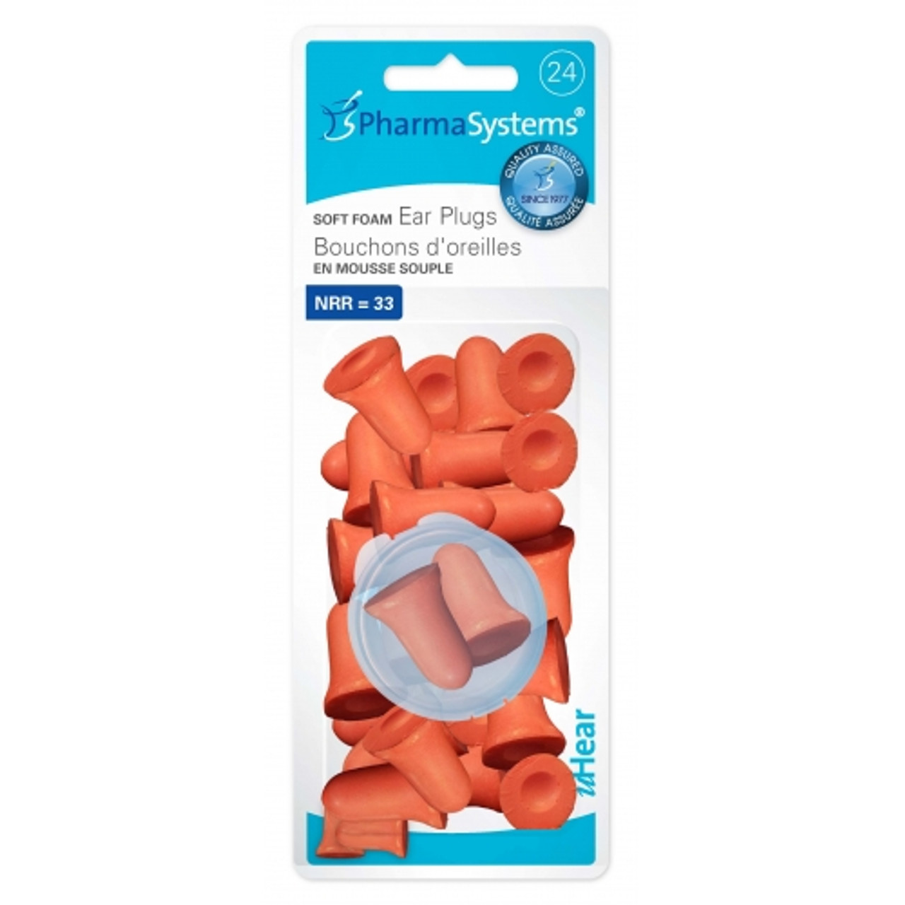 PharmaSystems PS836 EAR PLUGS SOFT FOAM PS836 (24)