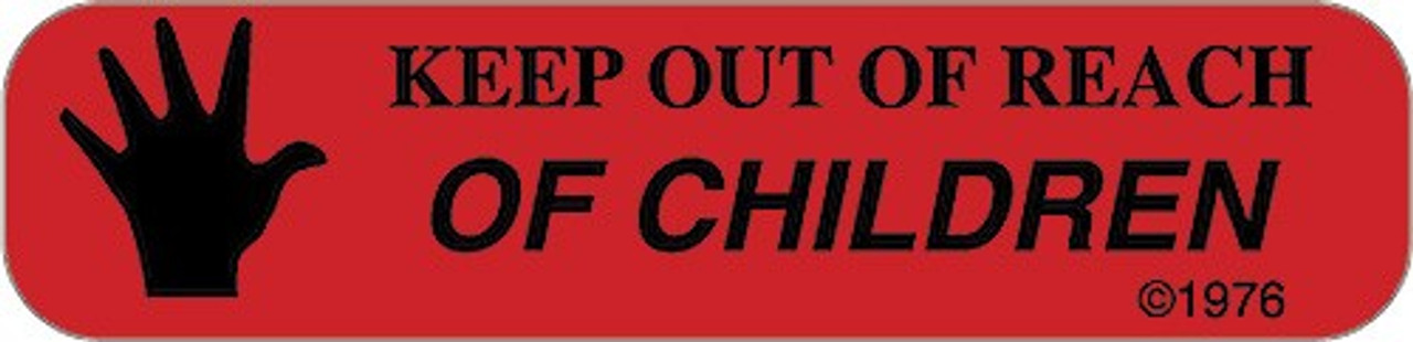 PharmaSystems 1-19G LABEL #19 KEEP OUT OF REACH OF CHILDREN