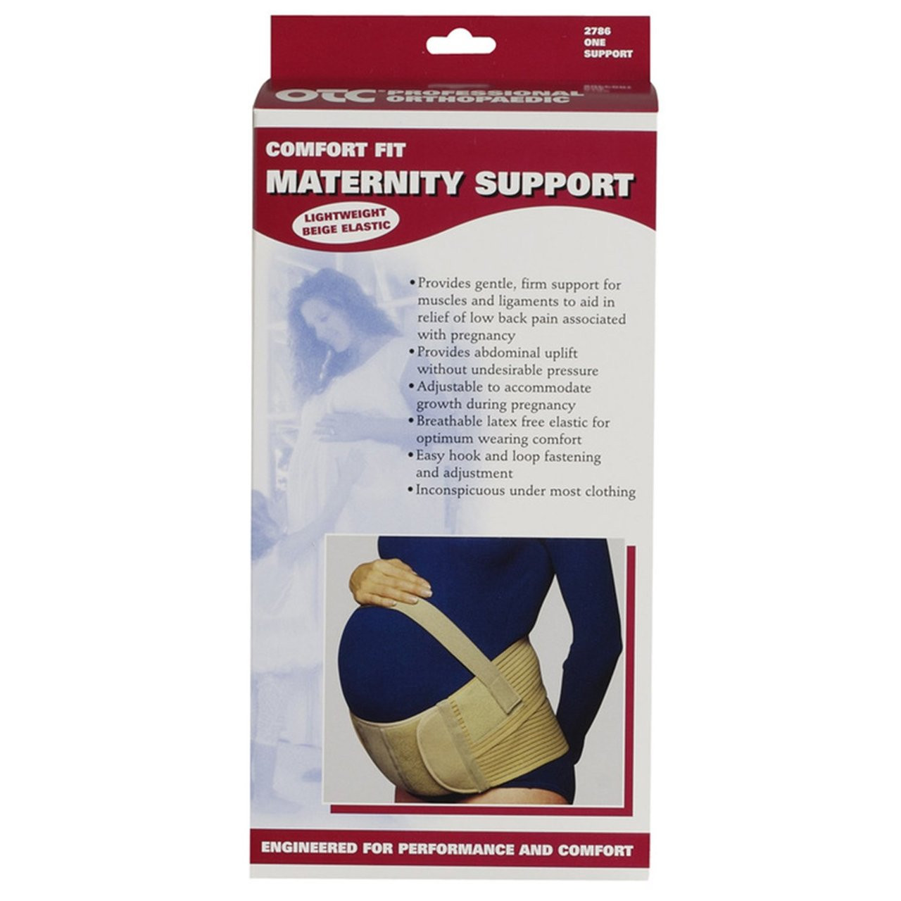 Airway 2786 OTC Comfort Fit Maternity Support, Small, Each