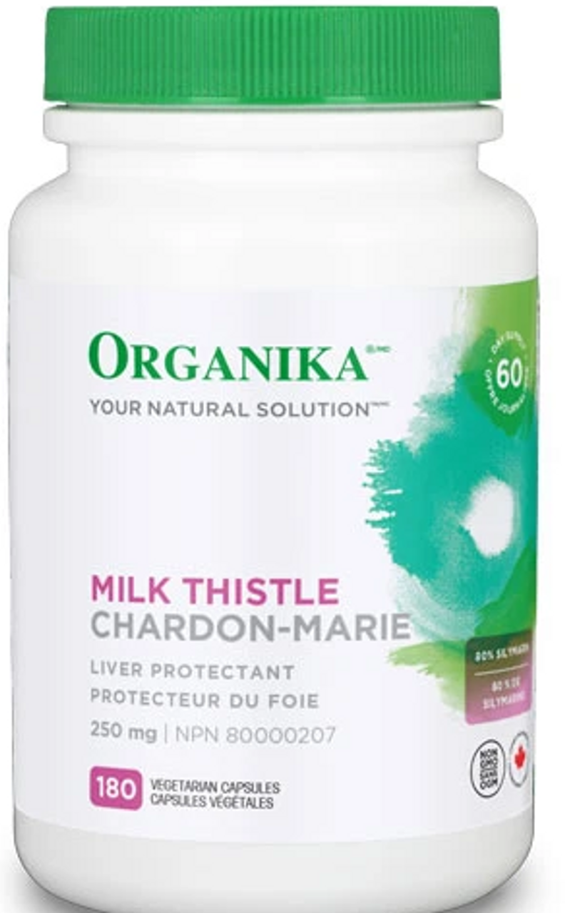 Organika MILK THISTLE 250 MG,180 VCAPS