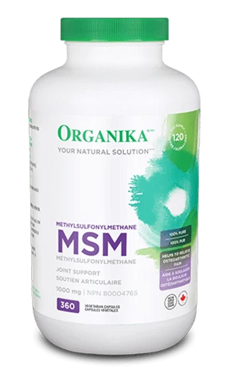 Organika MSM 1000 MG,360 VCAPS